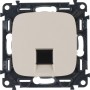 Механизм розетки комп. 1-м Valena Allure RJ45 CAT.5E UTP с лицевой панелью сл. кость Leg 753840 1181852