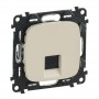Механизм розетки комп. 1-м Valena Allure RJ45 CAT.6 UTP с лицевой панелью сл. кость Leg 753842 1181856
