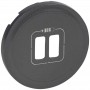 Накладка розетки 2хUSB Celiane заряд. графит Leg 067956 395450