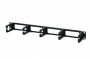 Организатор CM-1U-PL кабельный с пласт. кольцами 19дюйм 1U Hyperline 15446 280194