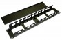 Организатор кабельный CM-2U-ML-COV метал. с крышкой 19дюйм 2U Hyperline 16490 1200541
