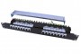Патч-панель 19дюйм PP3-19-16-8P8C-C5E-SH-110D 1U 16 портов RJ45 полн. экран. кат.5e Dual IDC ROHS черн. Hyperline 246028 1201682