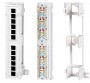 Патч-панель PPW-12-8P8C-C5e настен. 12 портов RJ45(8P8C) кат.5е с подставкой Hyperline 15379 1200879