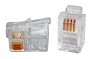 Разъем PLUG-4P4C-P-C2-100 телеф. RJ11 (4P4C) (3/3 микродюйма) для тел. трубки (уп.100 шт) Hyperline 49381 321060