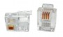 Разъем PLUG-6P4C-P-C2-100 телеф. RJ12 (6P4C) (3/3микродюйма) Hyperline 49379 418107