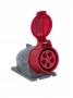 Розетка наруж. уст. 16А 3P+N+E IP44 ABB 2CMA193115R1000 25259